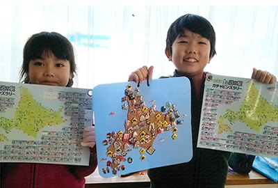 2018年度 121駅 ガチャピンズラリー達成者