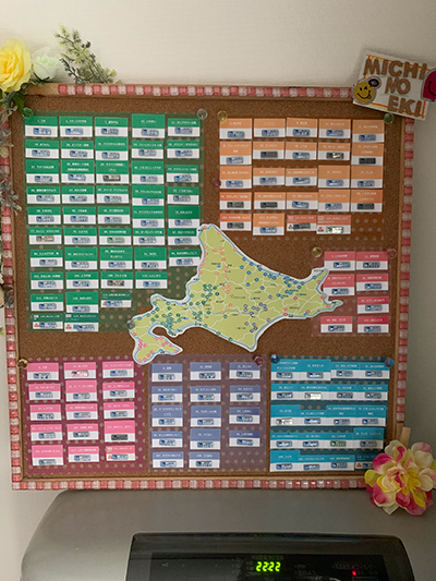 2019年度 124駅 ガチャピンズラリー達成者