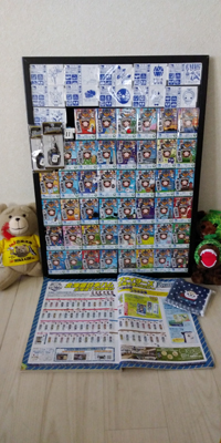 2020年度 127駅 ガチャピンズラリー達成者