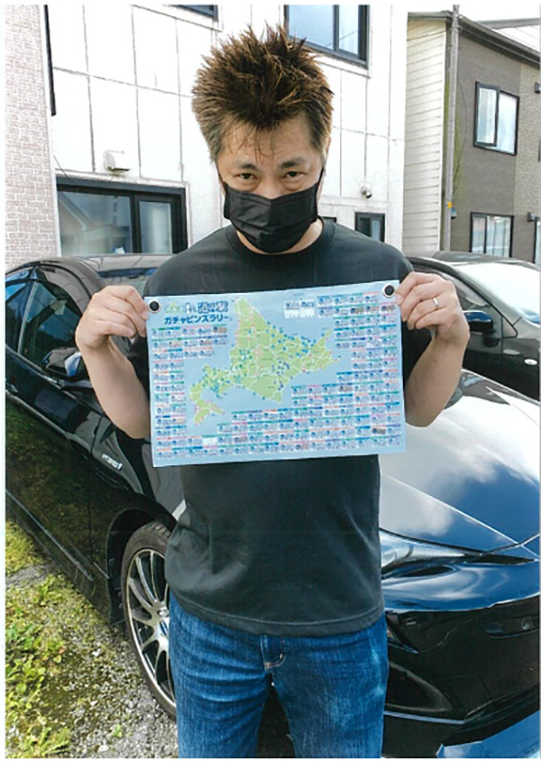 2021年度 129駅 ガチャピンズラリー達成者