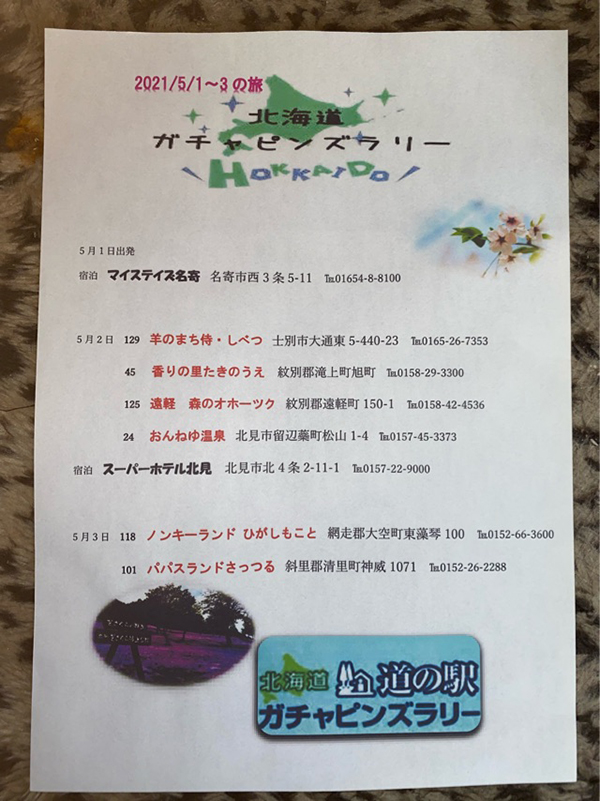 2021年度 129駅 ガチャピンズラリー達成者