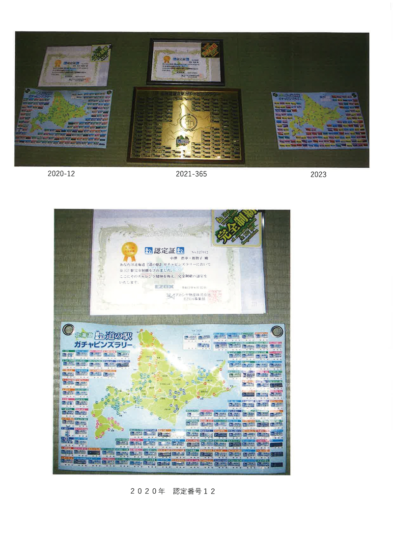 2023年度 北海道版 ガチャピンズラリー達成者
