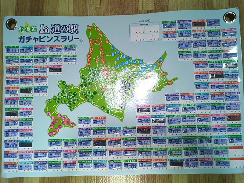 2025年度 北海道版 ガチャピンズラリー達成者