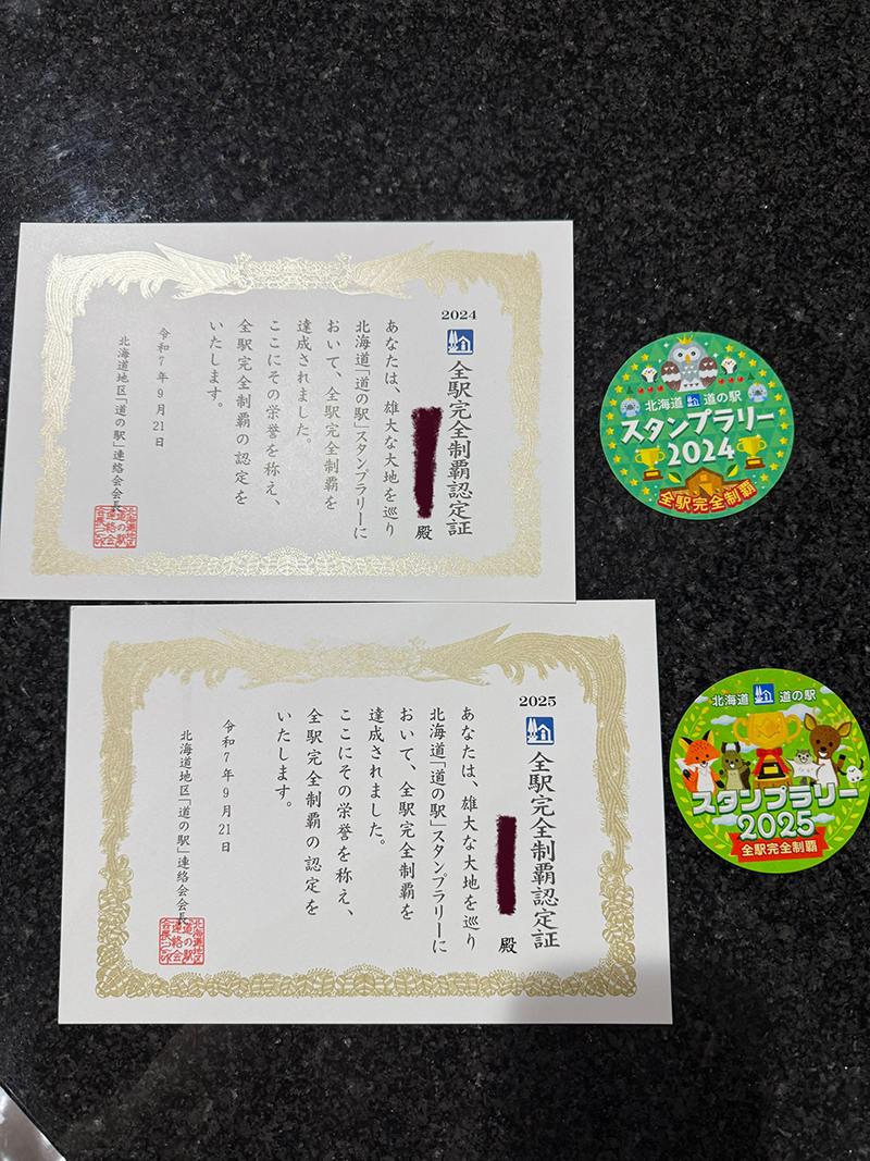 2025年度 北海道版 ガチャピンズラリー達成者