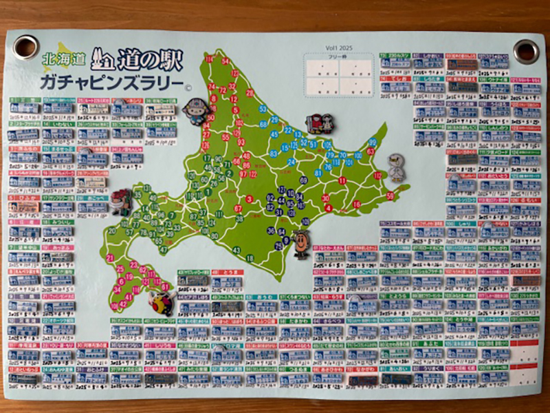 2025年度 北海道版 ガチャピンズラリー達成者