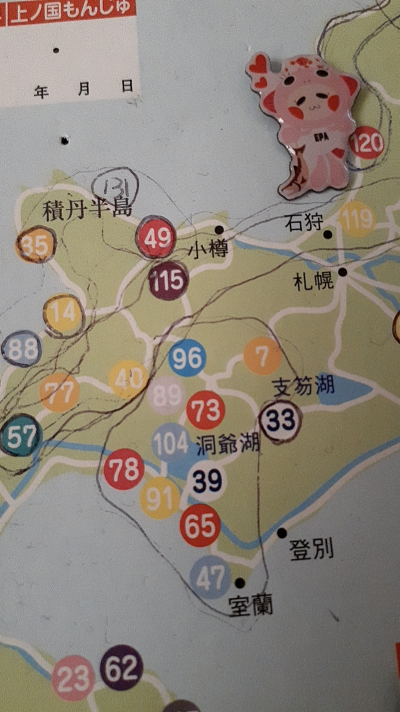 2025年度 北海道版 ガチャピンズラリー達成者