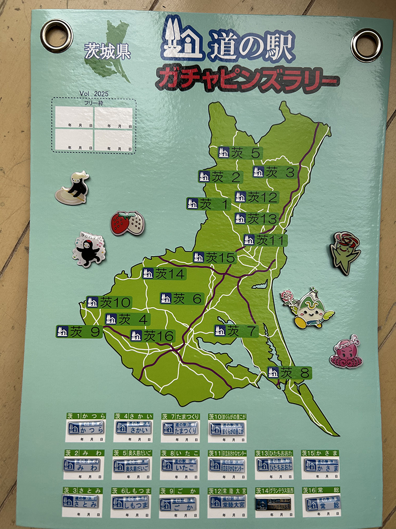 2025年度 茨城版 ガチャピンズラリー達成者