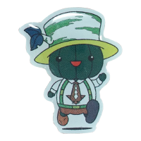 アカシヤ物産のピンズ/道の駅 びふか 限定【びふかくん】