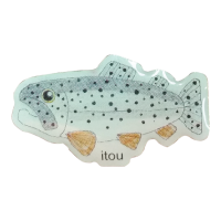 アカシヤ物産のピンズ/南ふらの町渓流魚の仲間たち【イトウ】