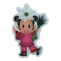 アカシヤ物産のピンズ/道の駅 しりうち 限定【にららちゃん】