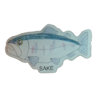 アカシヤ物産のピンズ/北海道サカナシリーズ【サケ】