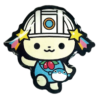 アカシヤ物産のピンズ/道の駅 ☆ロマン街道しょさんべつ 限定【しょさまる】