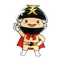 アカシヤ物産のピンズ/道の駅 てしお 限定【てしお仮面】