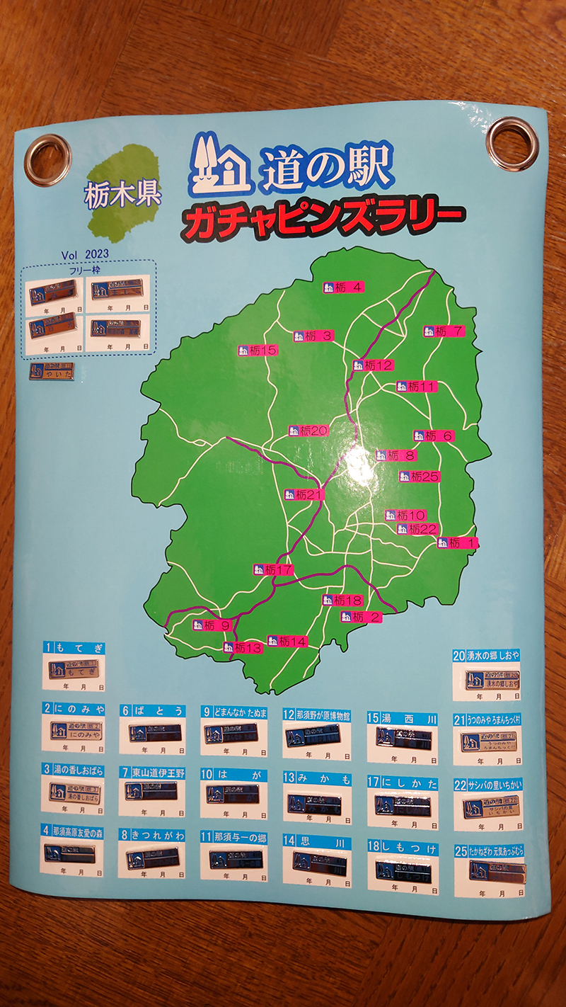 2023年度 栃木版 ガチャピンズラリー達成者